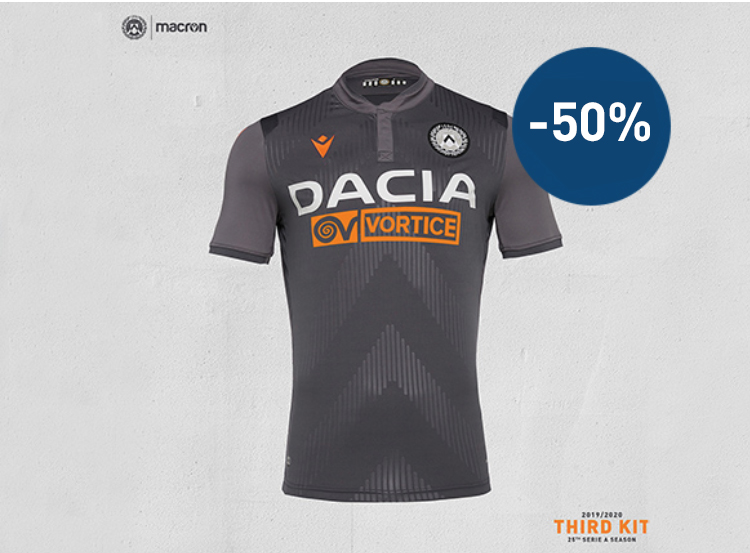 Udinese Calcio Official Store Kit Gara Abbigliamento Materiale Tecnico